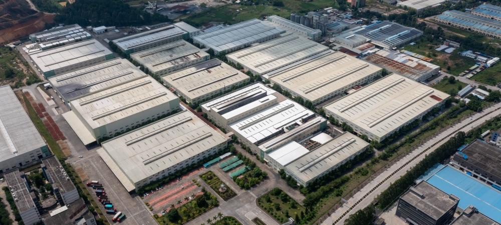 新合铝业厂区鸟瞰图